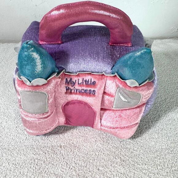 BABY GUND - My Little Princess Castle Plush Purse, Stuffed Animal - Picture 3 of 11